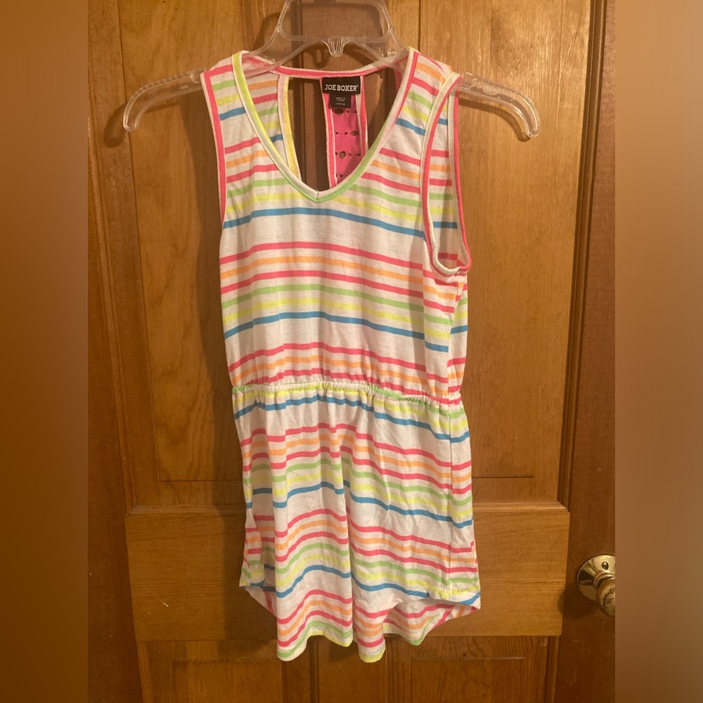 Joe Boxer Multicolor Striped Kids Tank Top
